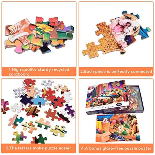 1000 Pieces Jigsaw Puzzles for Adults | Pets Animal Jigsaw Puzzles for Adults 1000 Pieces Puzzle Gifts