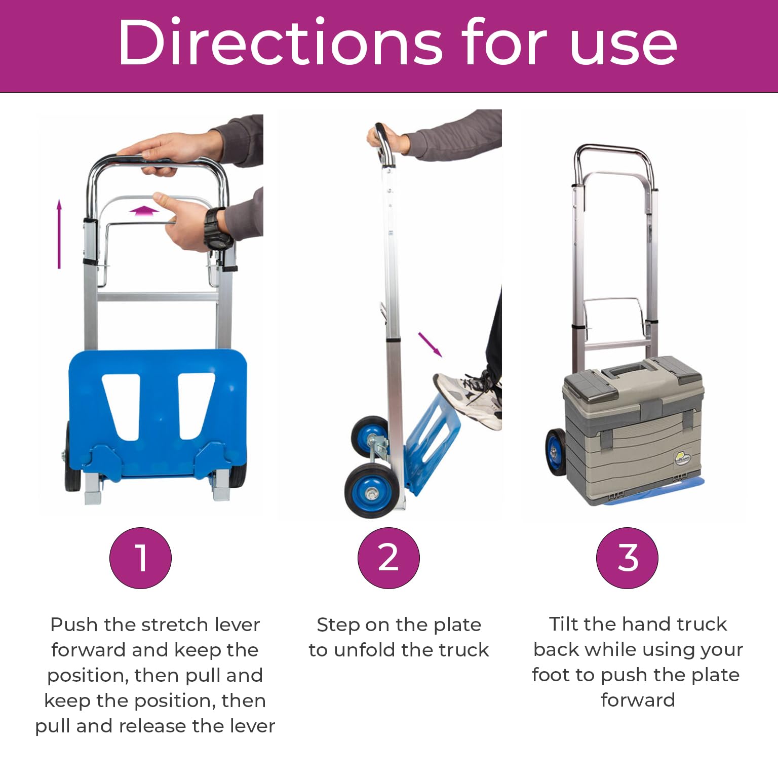 Neo Heavy Duty Aluminium Folding Sack Platform Trolley Hand Truck Barrow Wheels (150 kg)