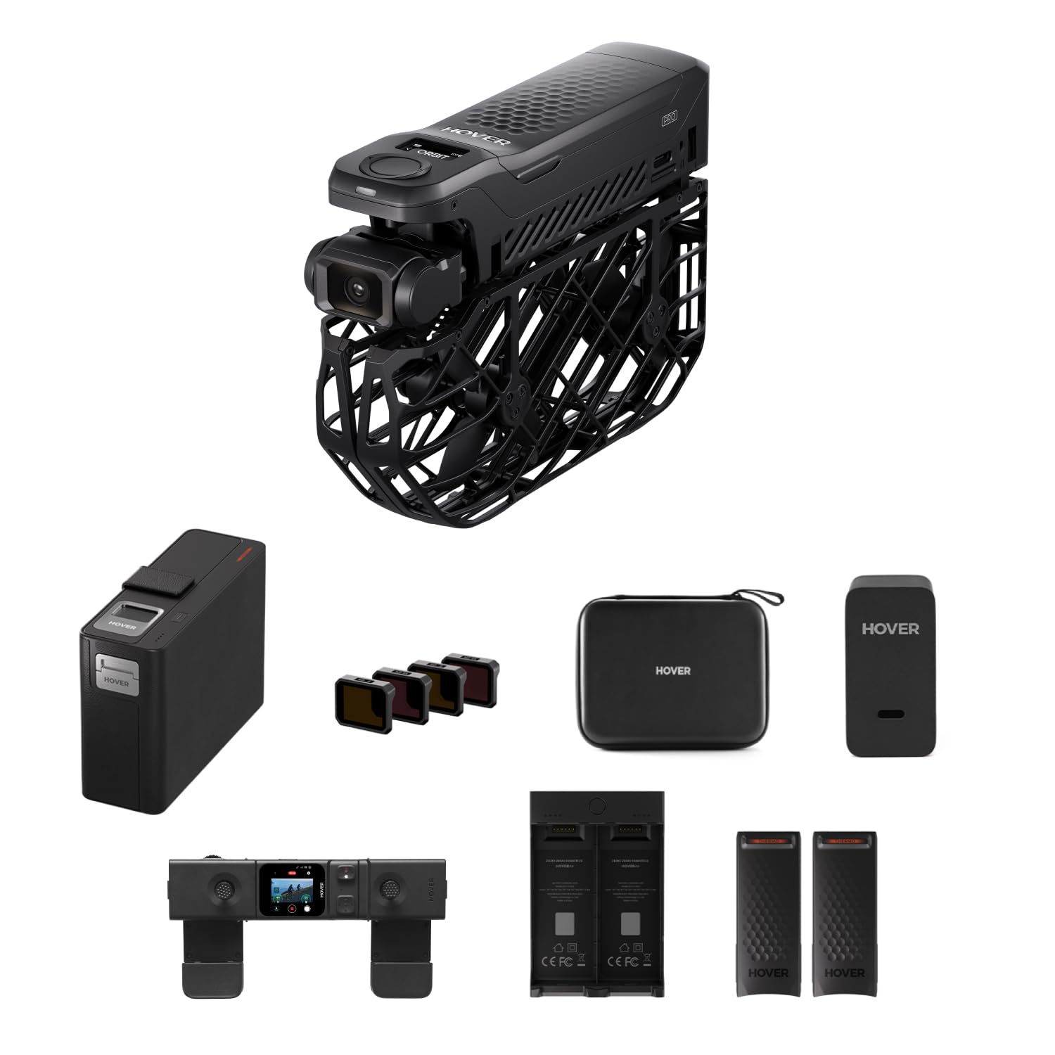 HOVERAir X1 PROMAX 8K Action Flying Camera, Foldable Drone with Camera with 26Mph Follow Speed, 10+ Fully Automatic Flight Modes, Fly Anywhere with OmniTerrain, SmoothCapture 2.0(Skiing Combo)