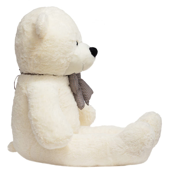 HollyHOME 150cm Giant Teddy Bear Stuffed Animal Large Soft Toys Plush Bear, Light Brown Age 3+