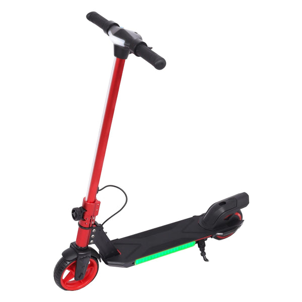 Electric Scooter Kids Foldable Mobility Scooters E Bike With RGB LED Lights For Ages 6-12 Boys Girls | 3 Speed Modes | 6-10 KM Range Dual Braking System 150W Motor Gift for Children