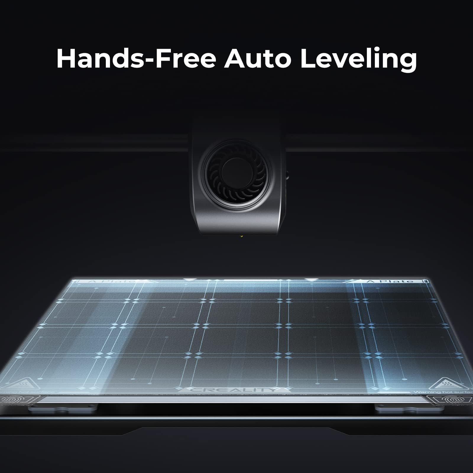 Creality K1C 3D Printer, 600mm/s Fast Speed Clog-Free Extruder Auto Leveling 3D Printers with AI Camera for 300°C Printing,Switchable Silent Mode Reliable Carbon Fiber 3D Printing 220*220*250mm(Black)