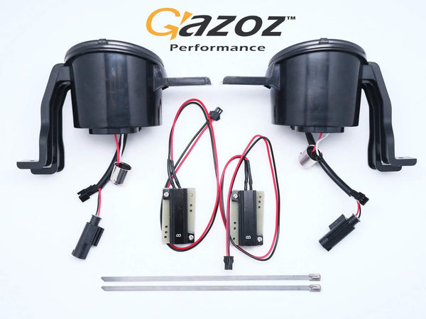 GAZOZ PERFORMANCE LED Turn Signal Indicator Halo Ring Light Smoke R50 R52 R53 S
