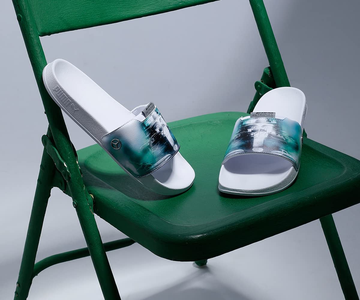 PUMA Unisex's Mapf1 Graphic Leadcat FTR Slide Sandal