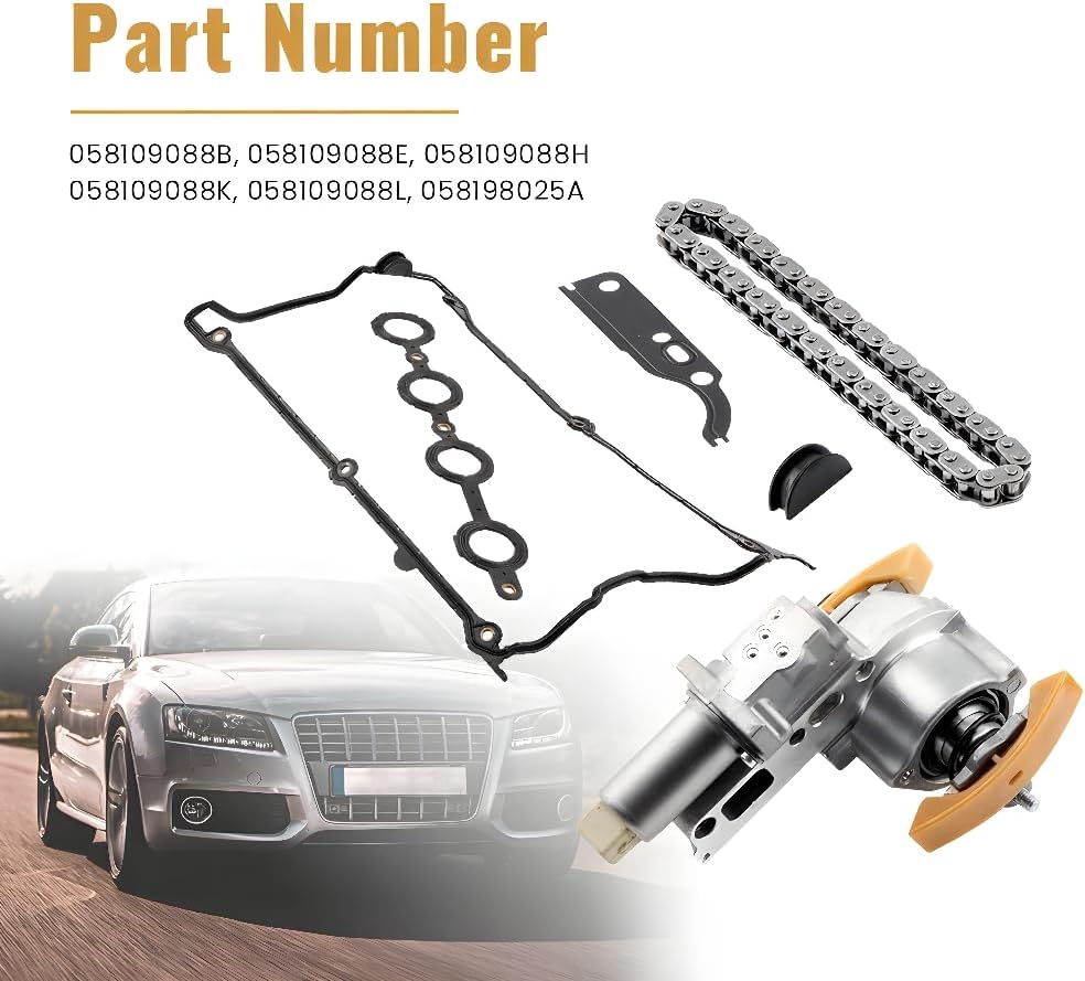 maXpeedingrods Timing Chain Tensioner Gasket Kit For VW AUDI SEAT SKODA 1.8T Camshaft 058109088