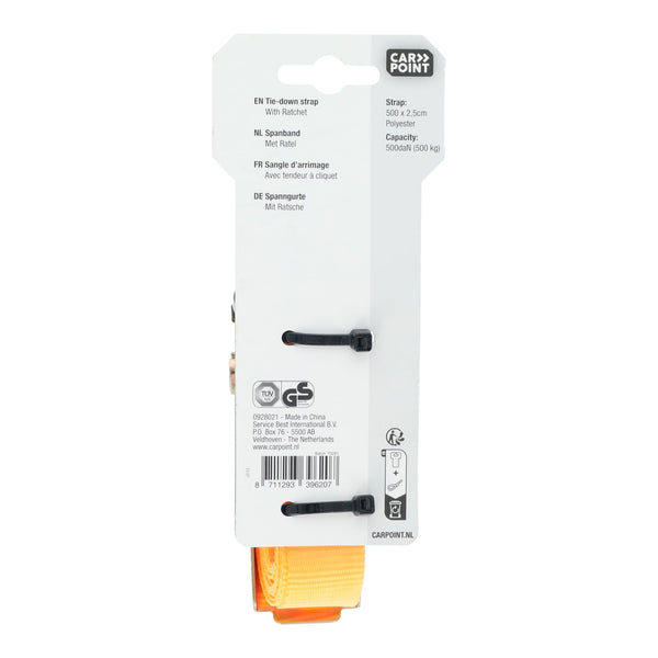 Carpoint Ratchet Strap 7m