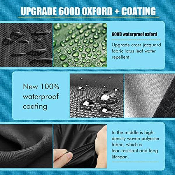 MaxEarn Luxury for Ford Transit Custom Front Windscreen Wrap Cover, 600 Oxford Fabric Window Sunshades Blackout Waterproof Car Windshield Cover, Frost Protection Curtain Camping Cover