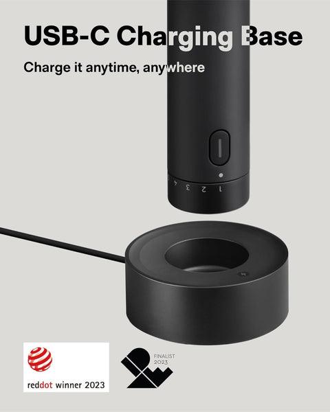 HOTO 4V Mini Cordless Rotary Tool Kit, 25000RPM, 5-Speed USB-C Rechargeable Rotary Tool with 35 Accessories, LED Light, Power Tool for 3D Printer Sanding, Polishing, Drilling, Carving, DIY Crafts