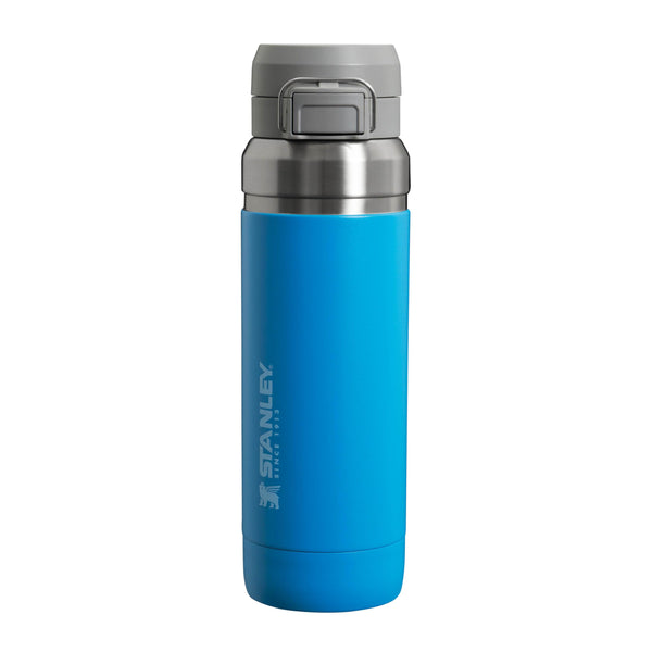 STANLEY Quick Flip Stainless Steel Water Bottle 0.47L - Keeps Cold For 7 Hours - Leakproof - BPA-Free Thermal Flask - Dishwasher Safe - Cup Holder Compatible