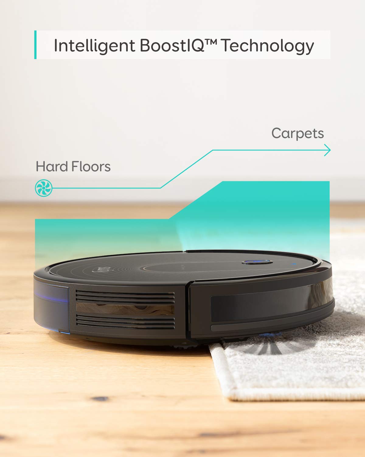 eufy Robot Vacuum C10 with Self Empty Station, 4,000Pa, 2.85-Inch Ultra-Slim Body, Up to 60 Days of Hands Free Cleaning,Carpet Cleaning, Edge Expansion Brush, Quiet, Point Laser Navigation