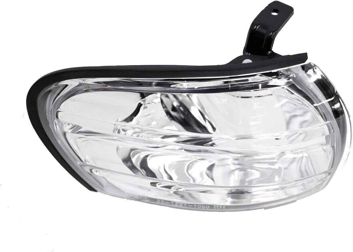 GAZOZ PERFORMANCE Exterior Acceossires - Crystal Clear Corner Lights Lamps W/E-Mark Compatible with impreza GC8 CC8A 1992-2000 (Without Bulbs)