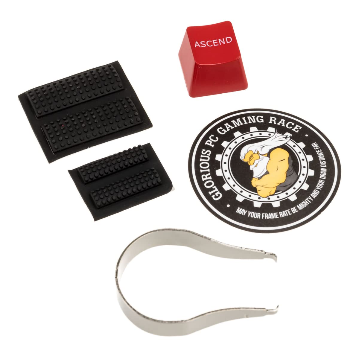 Glorious Gaming GMMK Compact 60%, Barebones (Frame Only) - Mechanical Gaming Keyboard, Per Key RGB, Hotswap & Customisable, International/ISO Layout - Black