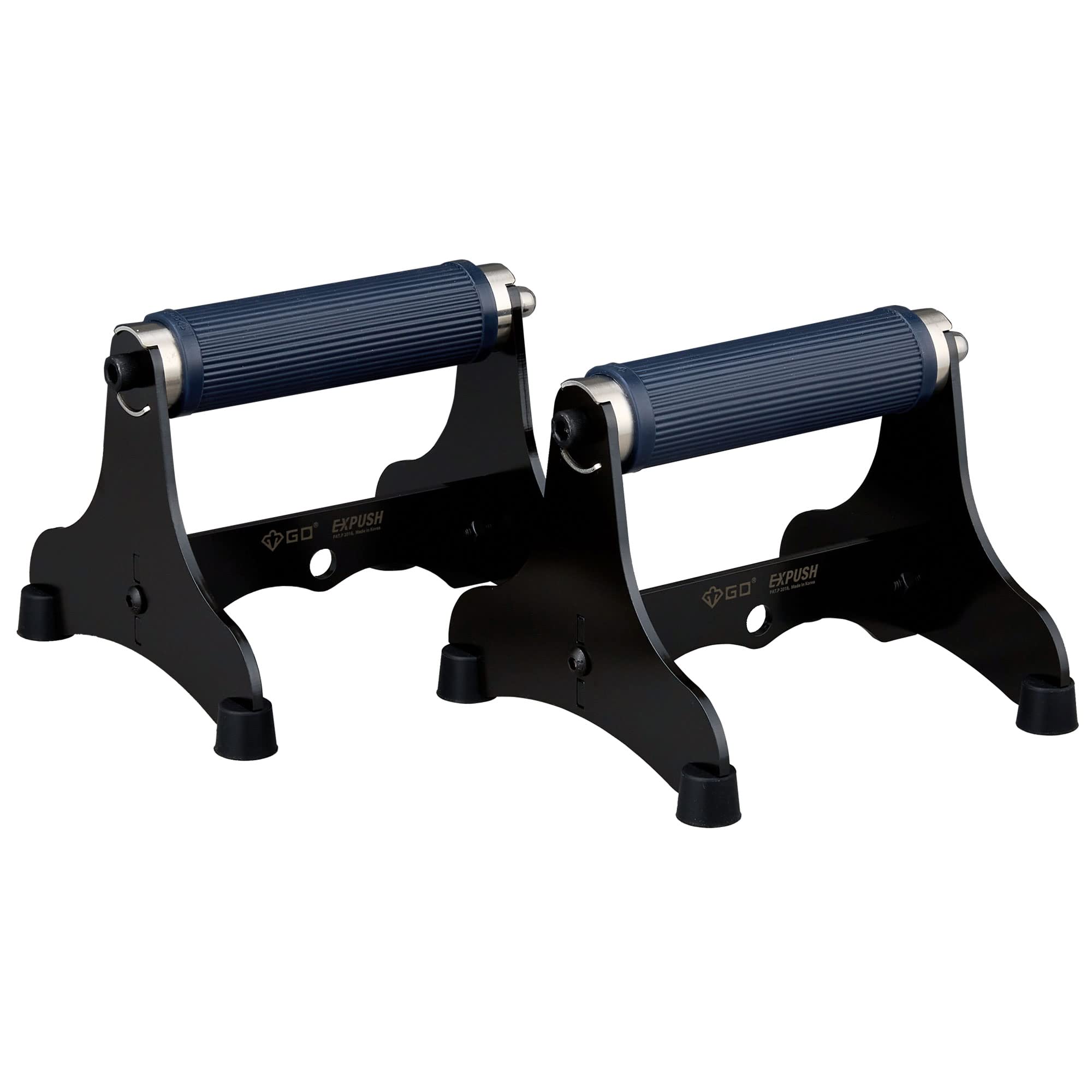 GD Expush Metal push up bars Non-Slip Push Up Bar Muscle Pushup Stands Non-slip silicon grip Essential Home Workout Equipment