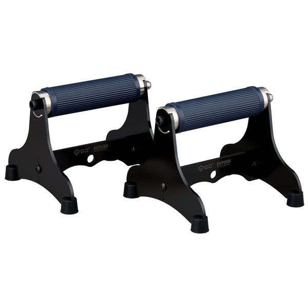 GD Expush Metal push up bars Non-Slip Push Up Bar Muscle Pushup Stands Non-slip silicon grip Essential Home Workout Equipment