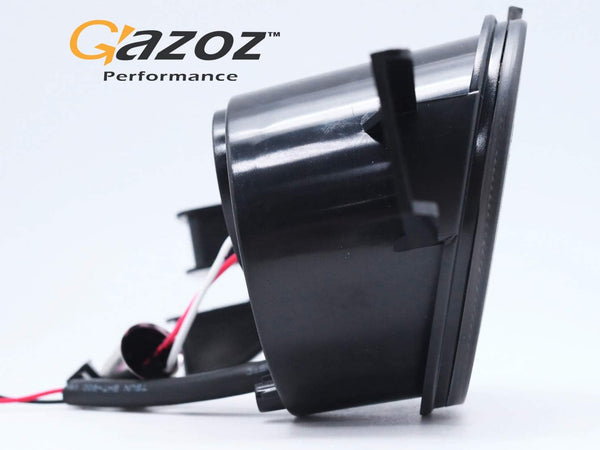 GAZOZ PERFORMANCE LED Turn Signal Indicator Halo Ring Light Smoke R50 R52 R53 S