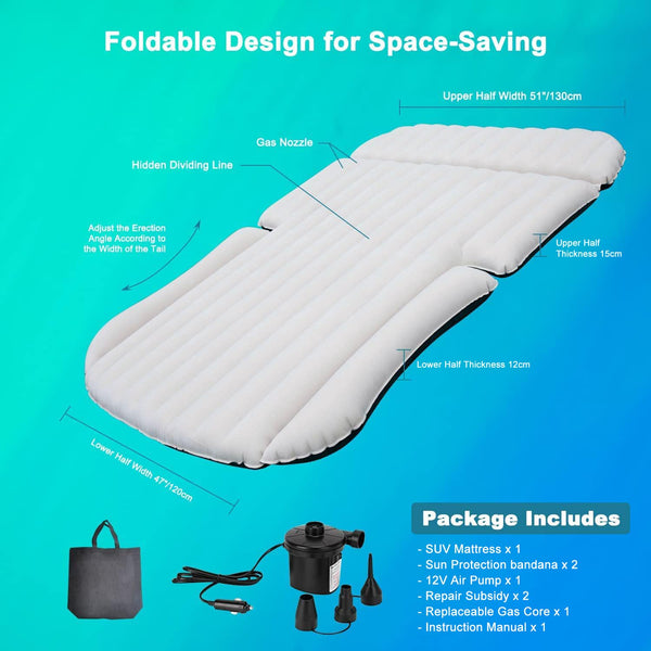 Car Bed,Car Mattress,Car Sleeping Mattress,Car Air Mattress,Inflatable Car Bed, Car Air Bed,Car Bed Mattress,Car Matress,Car Airbed,Bed For Car,Inflatable Car Mattress（Double Side Flocking