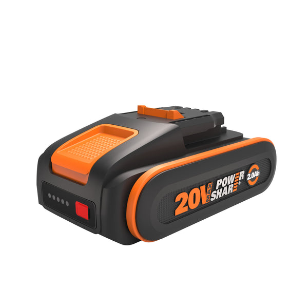 WORX WA3644 PowerShare Pro 20V 4.0Ah High-Capacity Battery with Battery Management System & Intelligent Power Control