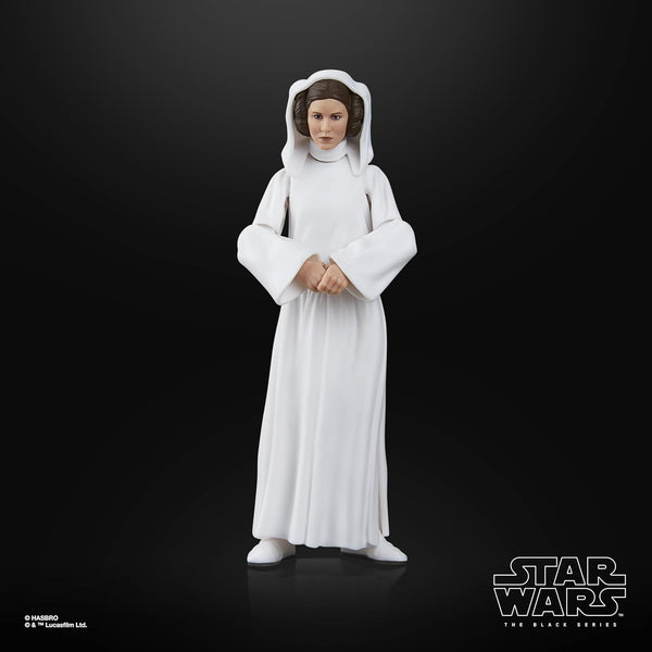 Star Wars The Black Series Age 4+ Princess Leia Organa, A New Hope Collectible 6 Inch Action Figure
