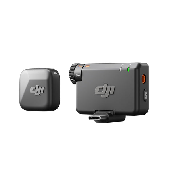 DJI Mic Mini (2 TX + 1 RX + Charging Case), Wireless Lavalier Microphone, Detail-Rich Audio, 48h Use, Noise Cancelling, Automatic Limiting, Bluetooth Microphone for Camera/iPhone/Android, Vlog