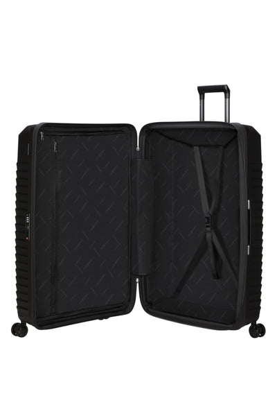 Samsonite Intuo - Spinner M, Expandable Suitcase, 69 cm, 79/87 l, Black (Black)