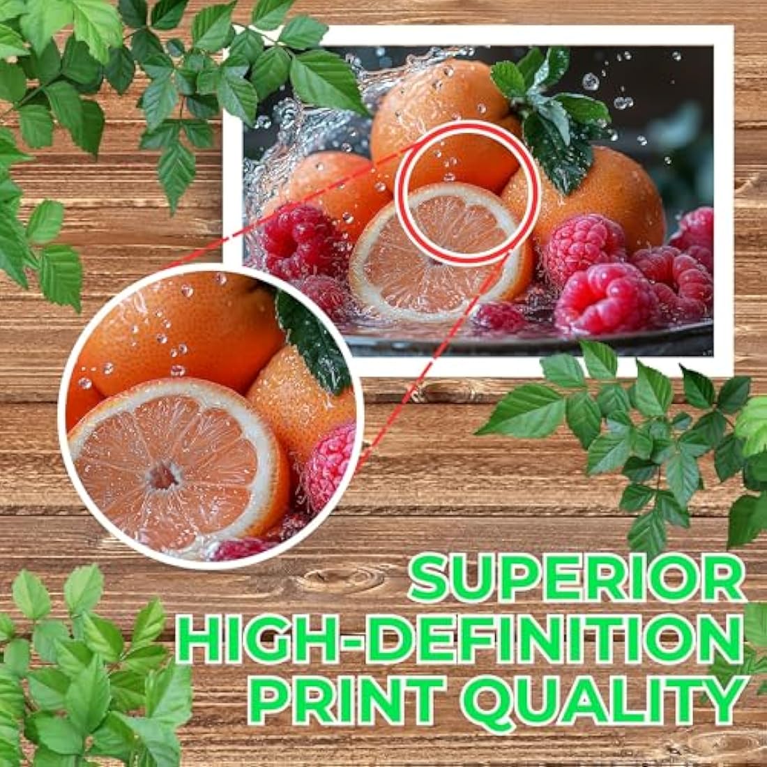 Evergreen Goods 100 Sheets A4 Water Resistant Vinyl Sticker Paper, Self-Adhesive Matte White PVC Sticker Sheets, 200 GSM, Inkjet & Laser Printable, Perfect for Custom Labels & High-Resolution Stickers