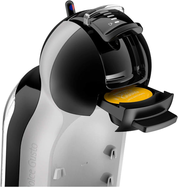 NESCAFÉ Dolce Gusto EDG155.BG Mini-Me Automatic Coffee Machine Black & Arctic Grey by De’Longhi - Starter Kit