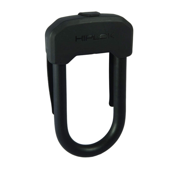 Hiplok D Bike Lock - Black. Bicycle D Lockwith 13mm Shackle & 13.5cm x 7cm Area. Sold Secure, ENRA, SBSC & VAREFAKTA Certified. 10Y Warranty + 3 Keys