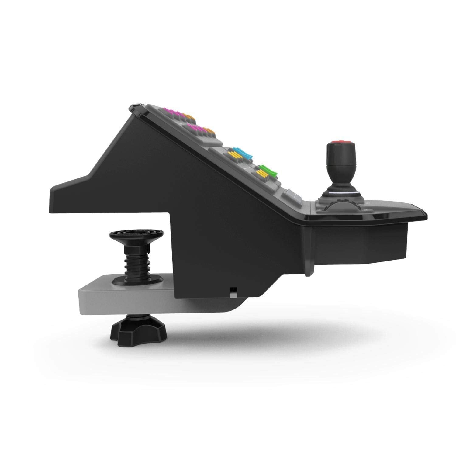 Logitech G Saitek Farm Sim Heavy Equipment Side Panel, 25+ Assignable Buttons, Front Loader Stick with Twist Axis, Auto-Pilot Built-In, USB, PC/Mac - Black