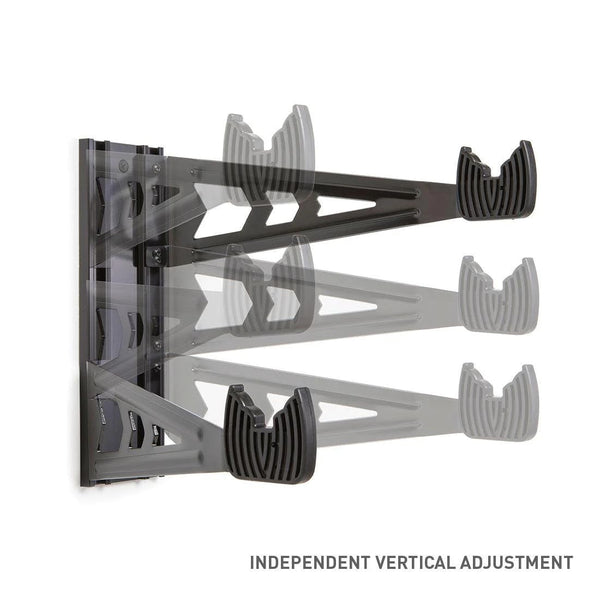 Feedback Sports Velo Wall Rack | Durable Bike Wall Mount for Road, Mountain Bike, and Electric Bikes | Ideal Bike Rack Wall Bike Storage Solution for