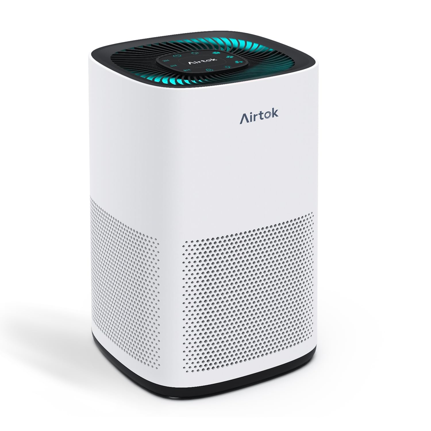 AIRTOK Air Purifiers for Home Pets in Bedroom, Covers Up to 1190 Sq Ft. H13 HEPA Air Cleaners With Sleep Mode 3 Fan Speed, Removes 99.97% of