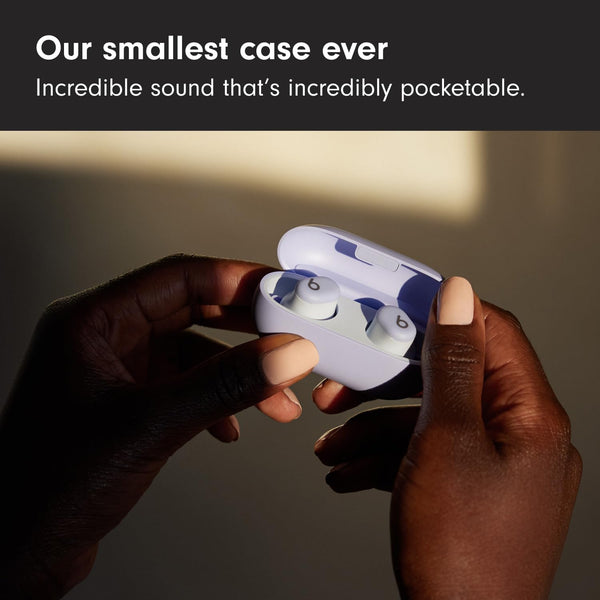 Beats Solo Buds — Wireless Bluetooth Earbuds | 18 Hours of Battery Life | Apple & Android Compatibility | Built-in Microphone - Matte Black