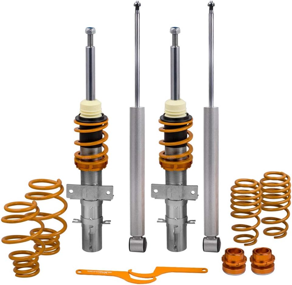 maXpeedingrods Coil Spring Coilovers Kit for Ibiza MK3 02-08 Polo MK4 9N 1.2L 1.4L
