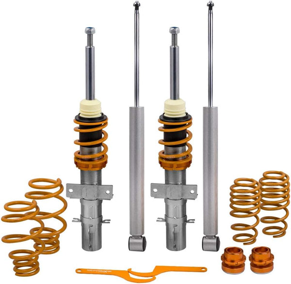 maXpeedingrods Coil Spring Coilovers Kit for Ibiza MK3 02-08 Polo MK4 9N 1.2L 1.4L