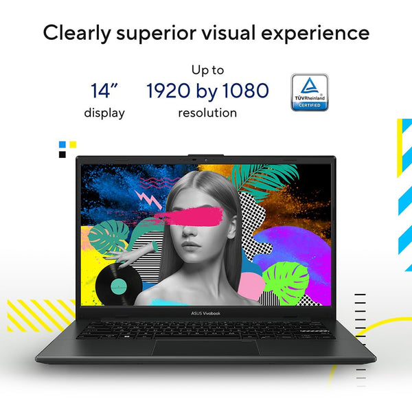 ASUS Vivobook 16 X1605VA Laptop | 16.0" WUXGA 16:10 Screen | Intel Core 5-120U | 16GB RAM | 512GB PCIe SSD | Windows 11 | Black