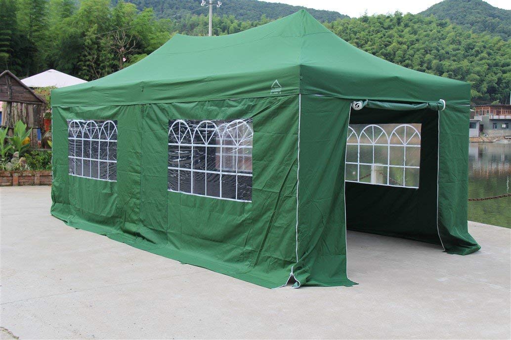 All Seasons Gazebos Heavy Duty, 100% waterproof, 3x6m Pop up Gazebo with 4 x fully waterproof superior Side Walls. 17 Colours ava