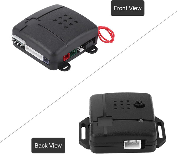 TKSE Car Security System, Universal Car Alarm Security Protection System Keyless Entry with 2 Remote Controls Siren