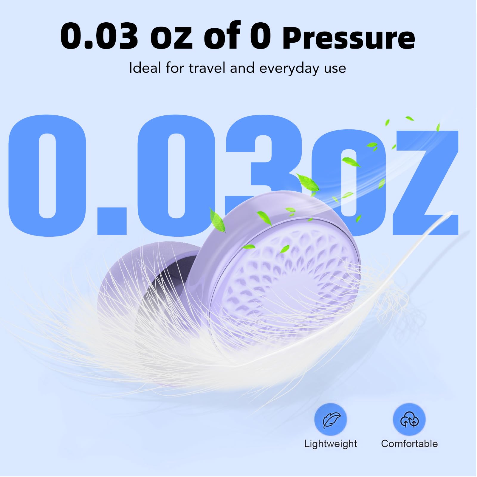 Ear Plugs for Sleep Noise Cancelling -45dB, Customized Soft Earplugs for Concert, 0 Pressure, Reusable Ear Plug for Noise Reduction with Case & 8 Eartips, for Sleep, Working, Studying, Traveling