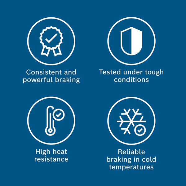 Bosch Brake Fluid DOT 4, 1 L - For Vehicles Manufactured before 2010 - Suitable for First Generation ABS Brakes