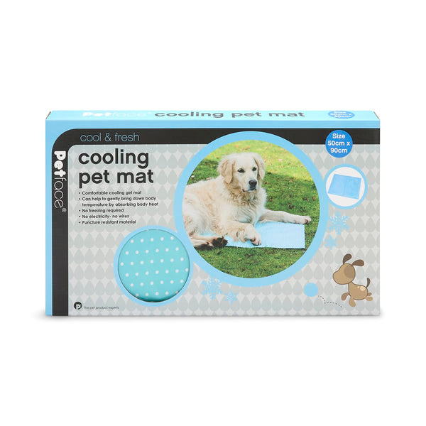 Petface Cooling Summer Dog Coat, 70 cm, Blue