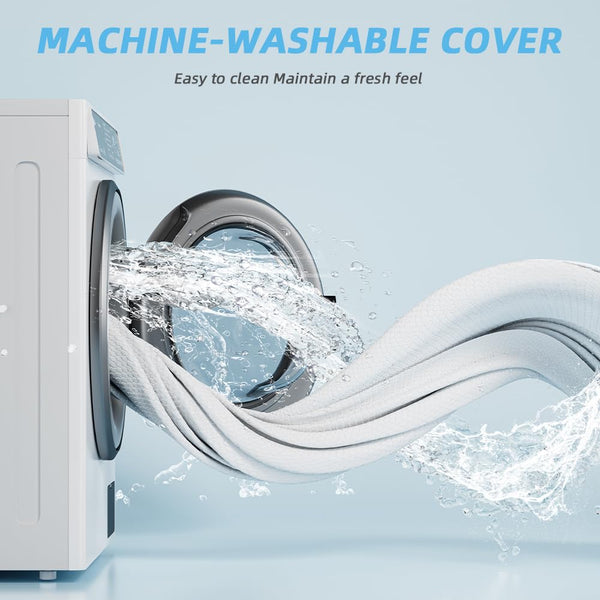 Gwydre Memory Foam Single Mattress,High Density Ventilated Memory Foam Bed Mattress,with Removable & Washable Non-slip Cover (L190-W90-H10)