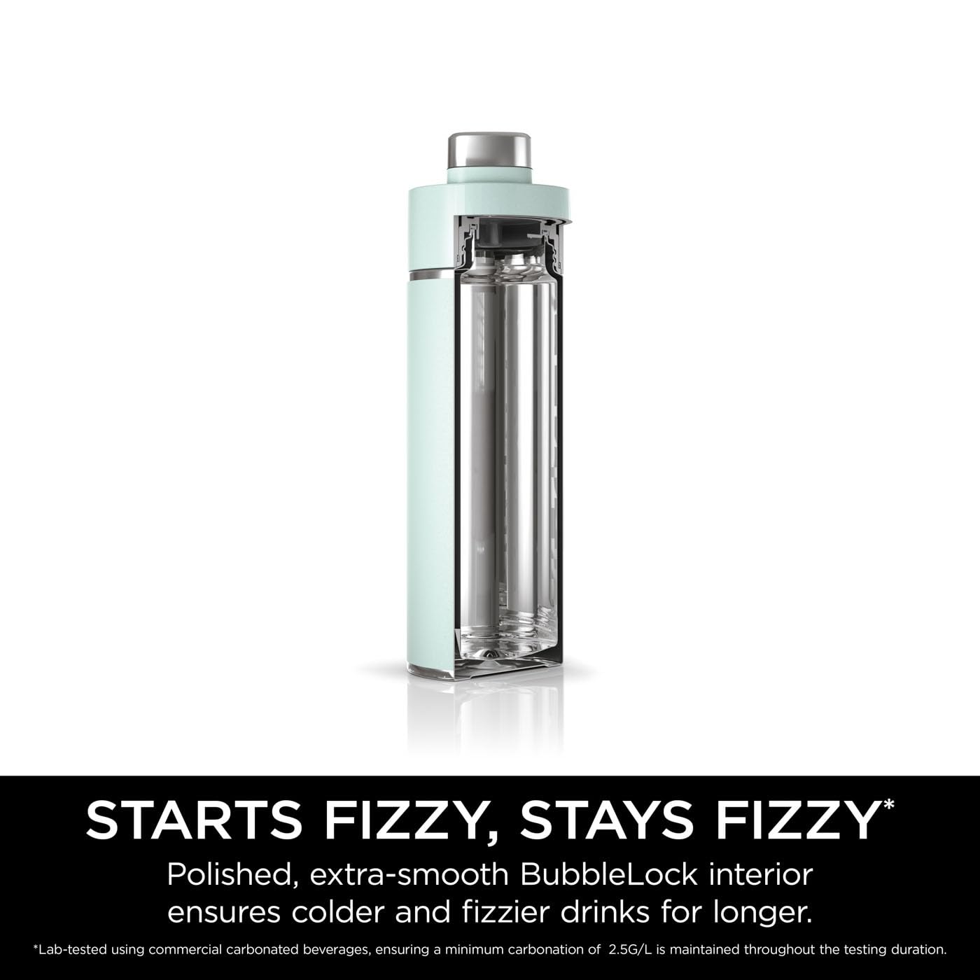 Ninja Thirsti Water Bottle and Flask 709 ML With Leak-Proof Lid, Designed For Carbonated, Hot & Cold Drinks, Ideal For Travel & Sports, Triple Insulated, Stainless Steel Bottle, Black, DW2401EUUKBK