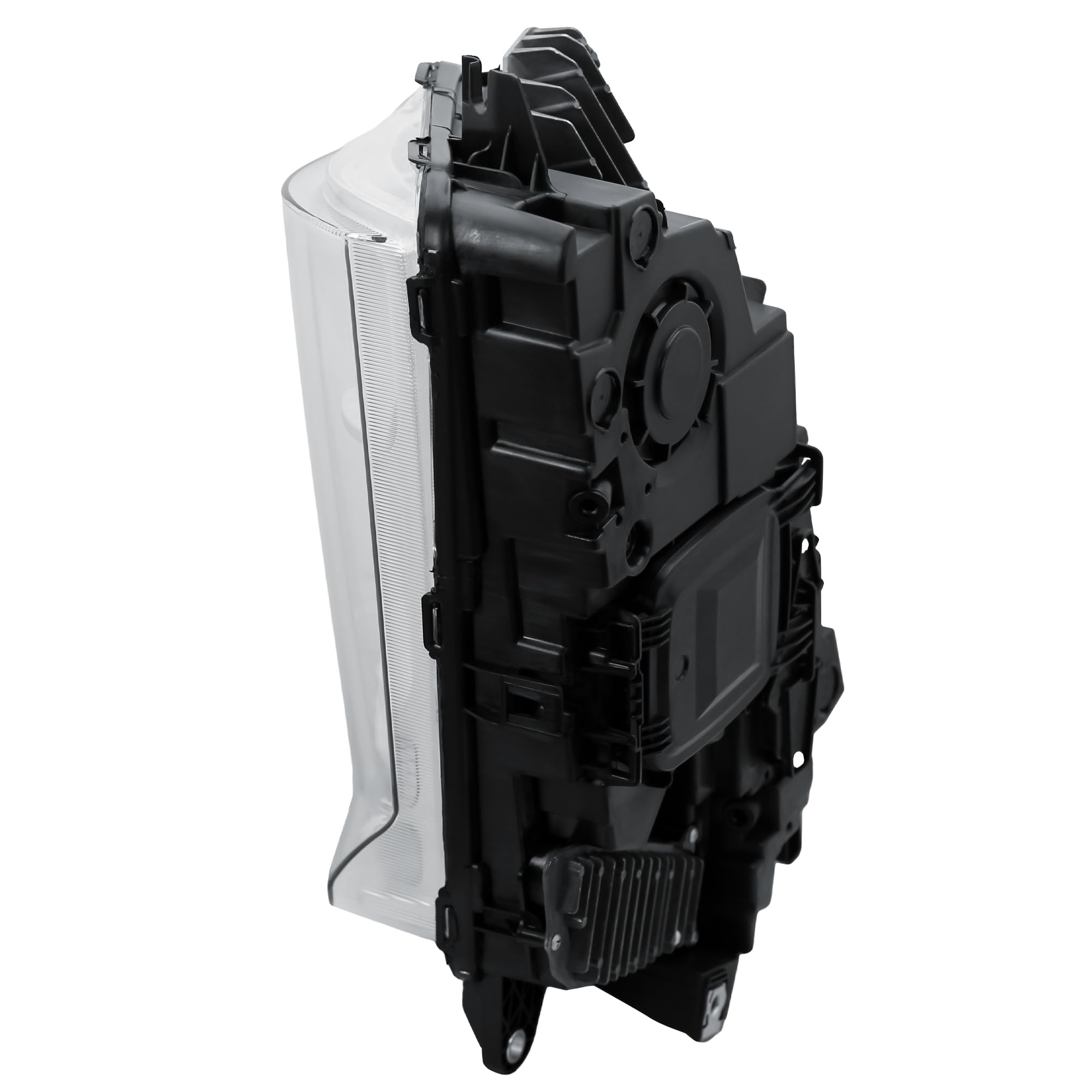 LONGLING Replacement Driver Right Side O/S Headlight Lamp Electric Adjustment for 2012-2020 Volvo Truck FH FM Version 4