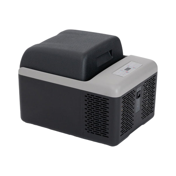 Alpicool C9PT 9L Compressor Car Fridge Freezer, DC 12v Camping Refrigerator, Portable Mini Cool Box for TruckCampervanRVBoat, -20℃ to 20℃(Black)