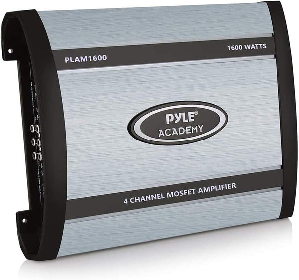 Pyle PLAM1600 1600W 4 Channel Bridgeable Amplifier