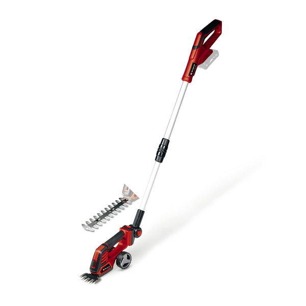 Einhell Power X-Change 18V Cordless Electric Shears With Telescopic Handle - Easy Change 2 Blade System For Cutting Grass, Brushes And Shrubs - GE-CG