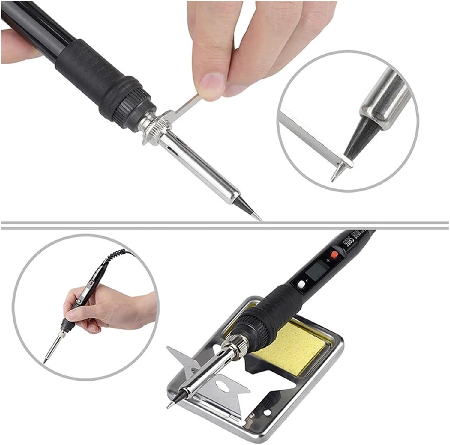 UMT 80W Soldering Iron Kit with M900 Compatible Tips