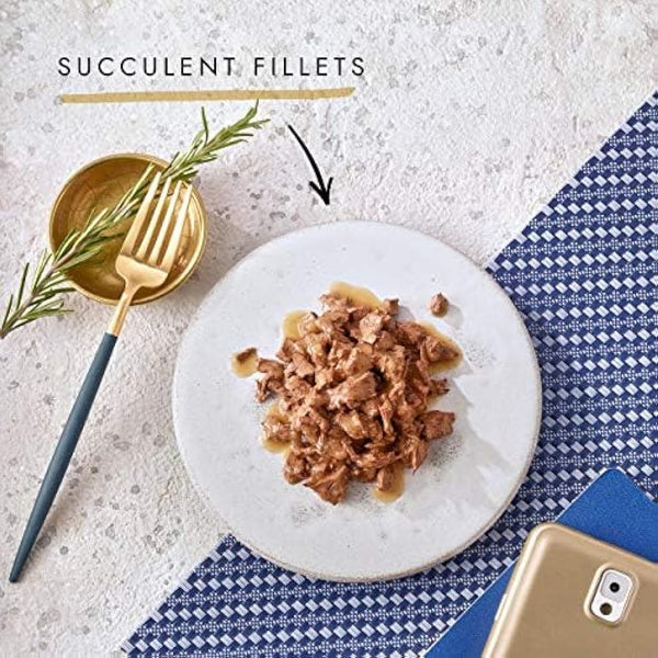 Gourmet Perle Chef's Collection In Gravy (Turkey, Chicken, Duck, Lamb) 96X85g