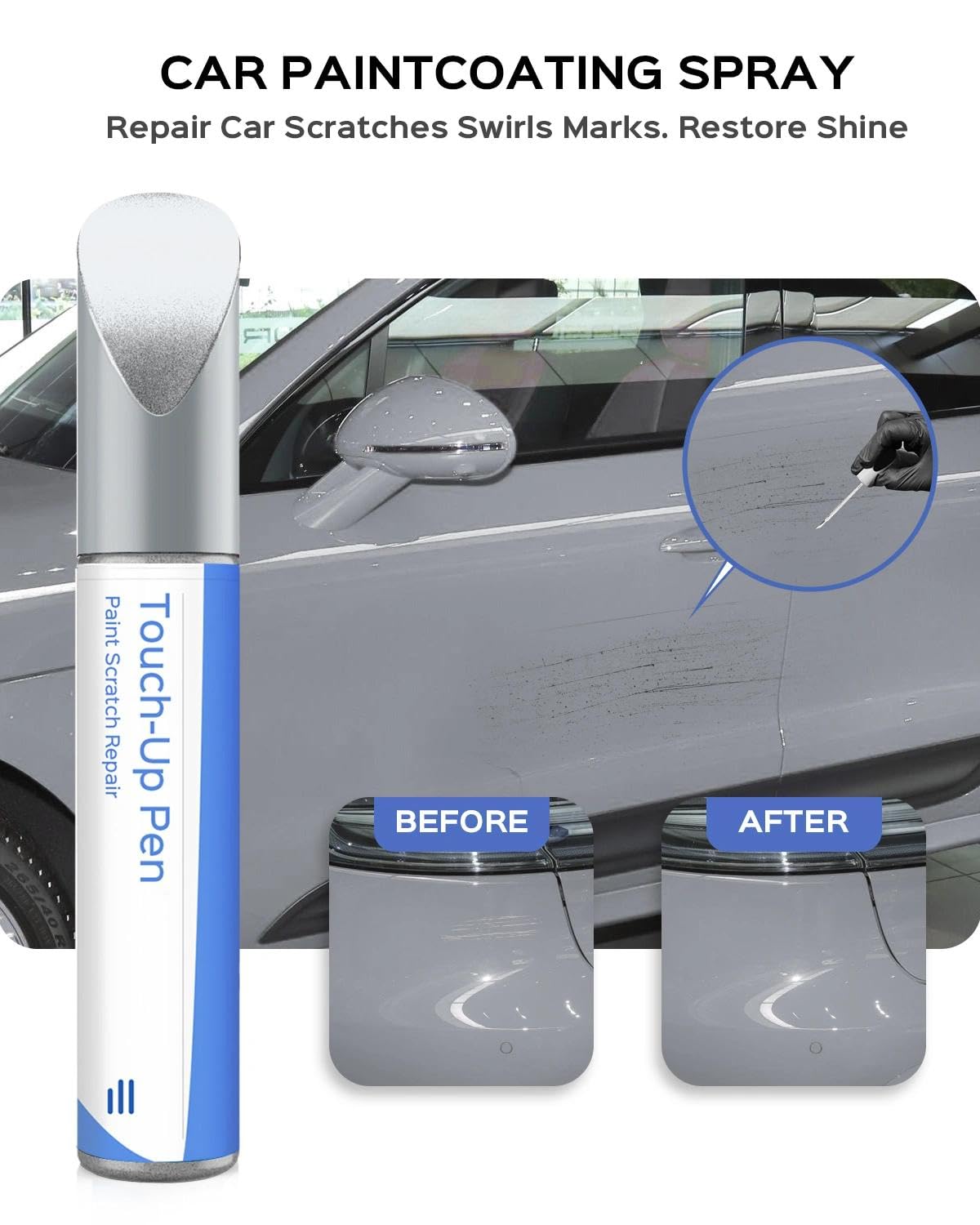 (84A/G) Guards Red Touch-Up Paint For Porsche – Exact Match For Chips And Scratches