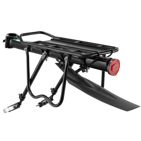 ROCKBROS Bike Pannier Rack Rear Bike Rack Mountain Bike Rack Bicycle Rear Rack Carrier with Reflector Adjustable Bike Luggage Cargo Quick Release