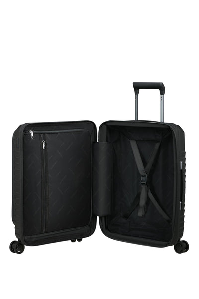 Samsonite Intuo - Spinner M, Expandable Suitcase, 69 cm, 79/87 l, Black (Black)